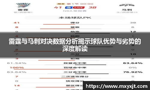 雷霆与马刺对决数据分析揭示球队优势与劣势的深度解读